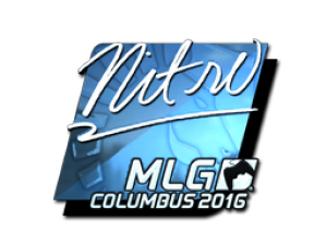 Наклейка | nitr0 (Foil) | MLG Columbus 2016
