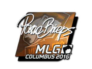Наклейка | pashaBiceps (Foil) | MLG Columbus 2016