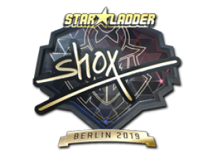Наклейка | shox (Gold) | Berlin 2019