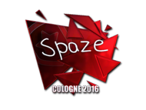 Наклейка | spaze (Foil) | Cologne 2016