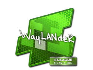Наклейка | wayLander | Атланта 2017