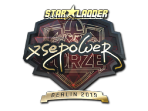 Наклейка | xsepower (Gold) | Berlin 2019