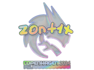 Наклейка | zont1x (Holo) | Copenhagen 2024