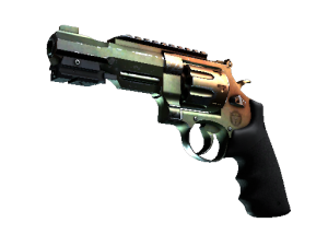 Револьвер R8 | Янтарный градиент (После полевых испытаний)