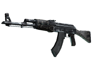 Сувенирный AK-47 | Черный глянец (Закалённое в боях)