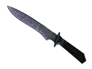 ★ Классический нож | Вороненая сталь (Поношенное)