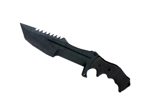 ★ Охотничий нож | Вороненая сталь (Немного поношенное)