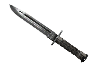 ★ Штык-нож | Black Laminate (Поношенное)