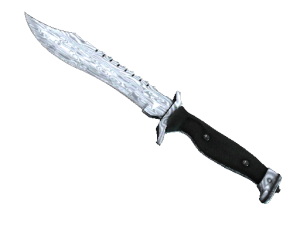 ★ StatTrak™ Нож Боуи | Дамасская сталь (Прямо с завода)