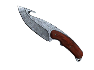 ★ StatTrak™ Нож с лезвием-крюком | Дамасская сталь (Прямо с завода)