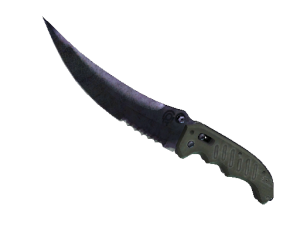 ★ StatTrak™ Складной нож | Вороненая сталь (Закалённое в боях)