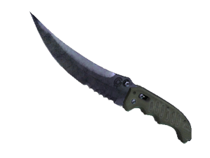 ★ StatTrak™ Складной нож | Вороненая сталь (Поношенное)