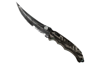 ★ StatTrak™ Складной нож | Черный глянец (После полевых испытаний)