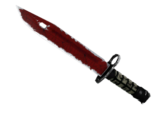 ★ StatTrak™ Штык-нож | Кровавая паутина (Поношенное)