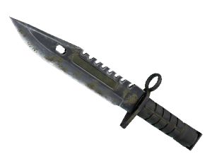 ★ StatTrak™ Штык-нож M9 | Африканская сетка (Закалённое в боях)