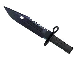 ★ StatTrak™ Штык-нож M9 | Вороненая сталь (Немного поношенное)