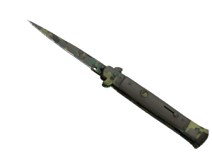 ★ StatTrak™ Stiletto Knife | Boreal Forest (Minimal Wear)