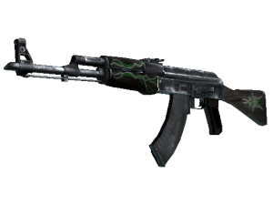 AK-47 | Изумрудные завитки (Закалённое в боях)