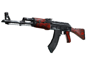 AK-47 | Красный глянец (Немного поношенное)