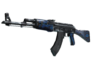 AK-47 | Синий глянец (Немного поношенное)