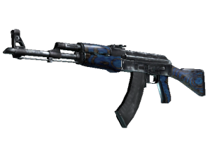 AK-47 | Синий глянец (Поношенное)