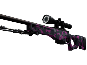 AWP | Пиксельный камуфляж «Розовый» (Прямо с завода)