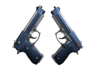 Dual Berettas | Анодированная синева (Немного поношенное)