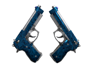 Dual Berettas | Синий кварц (Прямо с завода)