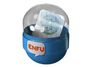 Капсула с наклейками Enfu