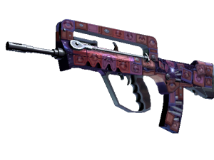 FAMAS | Быстрые движения глаз (Немного поношенное)