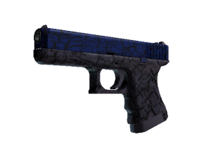 Glock-18 | Синяя трещина (Немного поношенное)