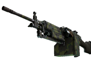 M249 | Пиксельный камуфляж «Джунгли» (После полевых испытаний)