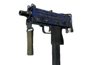 MAC-10 | Лазурный хищник (Закалённое в боях)