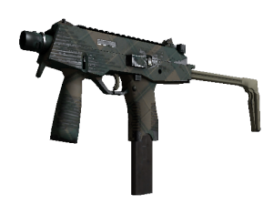 MP9 | Зеленая клетка (Поношенное)