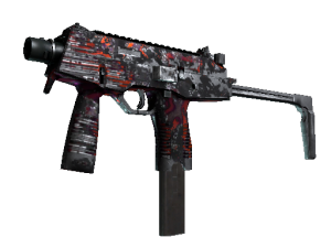 MP9 | Рубиновый ядовитый дротик (Закалённое в боях)