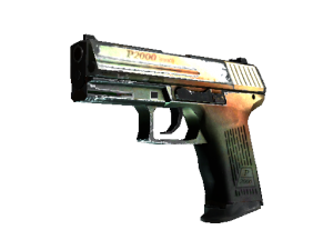 P2000 | Янтарный градиент (Поношенное)