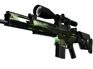 SCAR-20 | Зелёный морпех (Закалённое в боях)