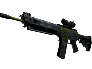 SG 553 | Заросшие руины (Закалённое в боях)