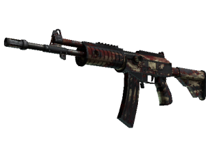StatTrak™ Автомат «Галиль» | Багровое цунами (Закалённое в боях)