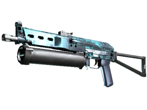 StatTrak™ ПП-19 «Бизон» | Синие полутона (Немного поношенное)