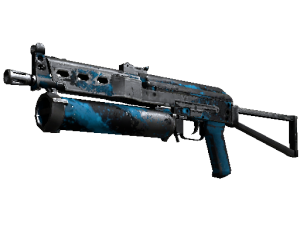 StatTrak™ ПП-19 «Бизон» | Синяя струя (Закалённое в боях)