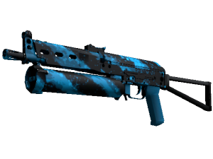 StatTrak™ ПП-19 «Бизон» | Синяя струя (Прямо с завода)