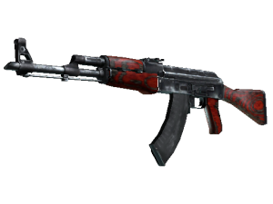 StatTrak™ AK-47 | Красный глянец (Закалённое в боях)