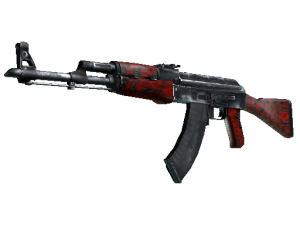 StatTrak™ AK-47 | Красный глянец (Закалённое в боях)