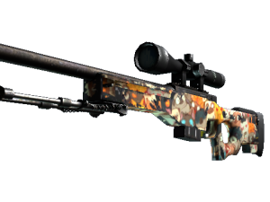 StatTrak™ AWP | ЛАПКИ (Поношенное)