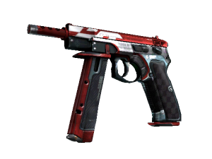 StatTrak™ CZ75-Auto | Красный ястреб (Немного поношенное)