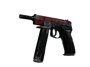 StatTrak™ CZ75-Auto | Кровавая паутина (Закалённое в боях)