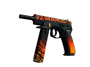 StatTrak™ CZ75-Auto | Тигр (Поношенное)