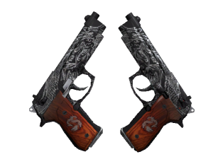 StatTrak™ Dual Berettas | Драконий дуэт (После полевых испытаний)