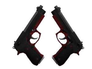 StatTrak™ Dual Berettas | Пантера (Немного поношенное)